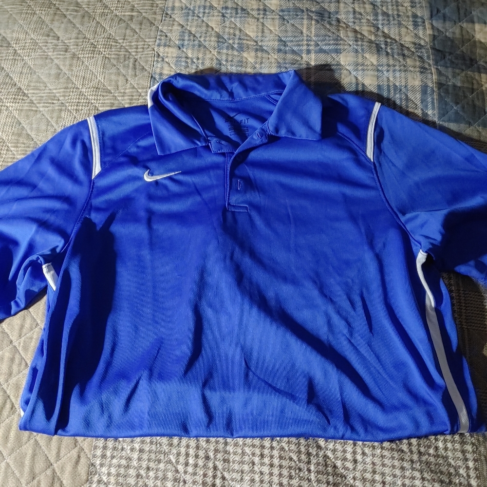 Mens dri fit Nike polo